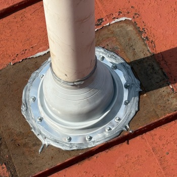 Pipe Boot on roof